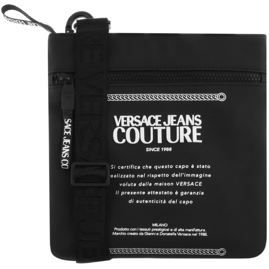 Alternative Image for ProductVersace Jeans Couture Logo Shoulder Bag Black1